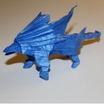 Crease Pattern Challenge 010: Keiichi Kozasa’s Winged Lion
