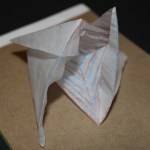 Crease Pattern Challenge 019: Satoshi Kamiya's Regular Tetrahedron with a Hyperbolic Paraboloid