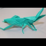 Crease Pattern Challenge 039: Seiji Nishikawa’s 15° Oriential Longheaded Locust